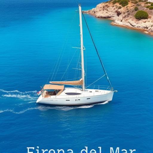 El velero 'Serena del Mar' navegando a vela en la costa de Menorca